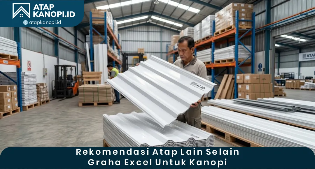 04 Rekomendasi Atap Lain Selain Graha Excel Untuk Kanopi