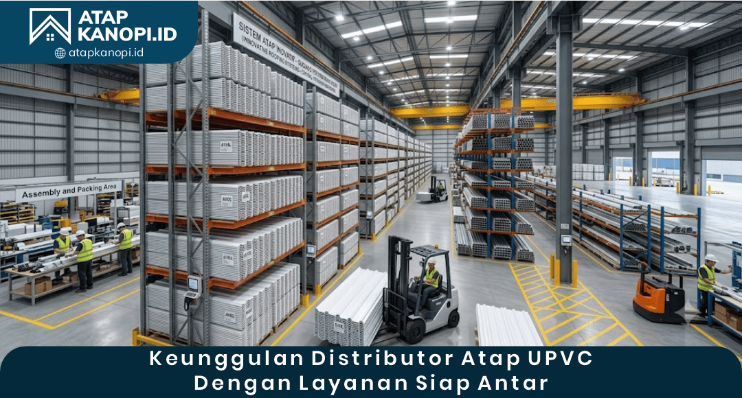 04 Keunggulan Distributor Atap UPVC dengan Layanan Siap Antar