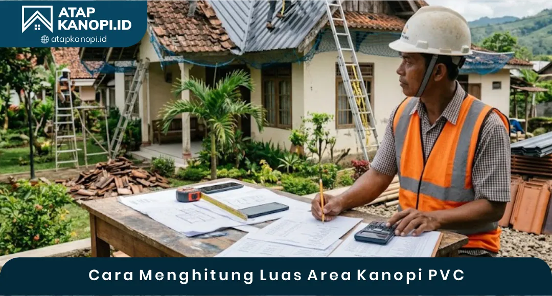02 Cara Menghitung Luas Area Kanopi PVC