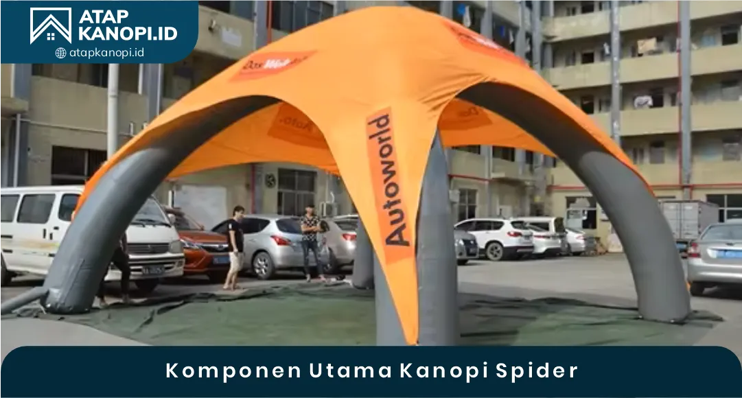 03 Komponen Utama Kanopi Spider