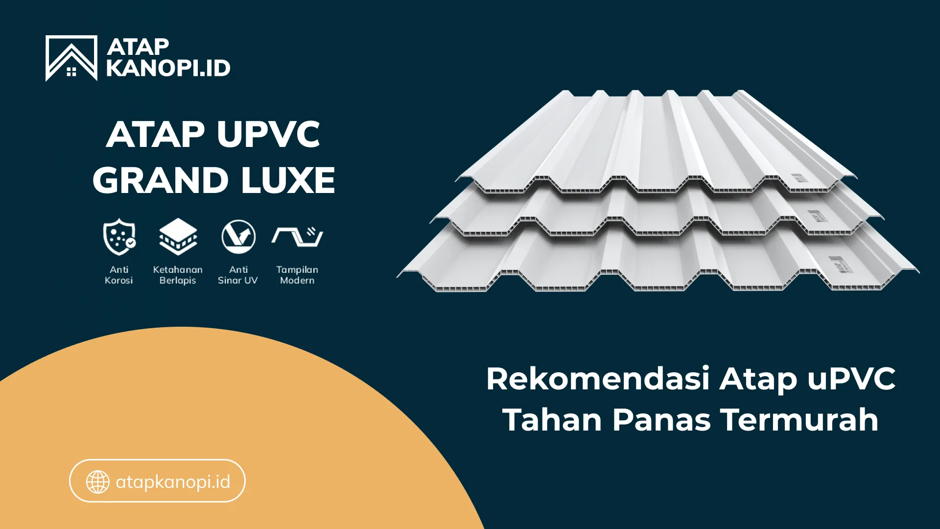 Rekomendasi Atap uPVC Tahan Panas Termurah