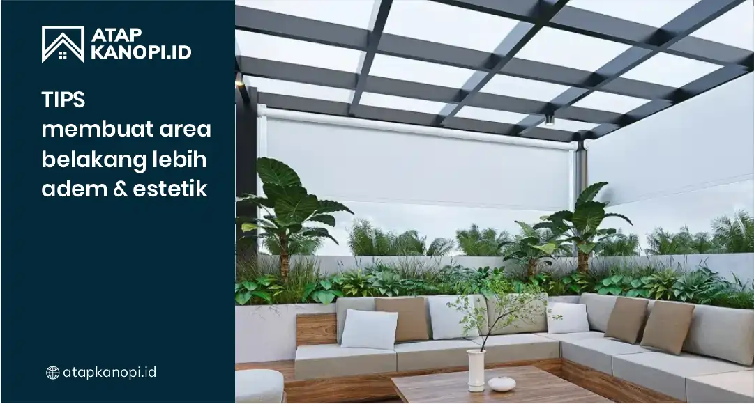 Tips Membuat Area Belakang Lebih Adem dan Estetik