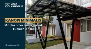 Read more about the article Kanopi Minimalis Modern Terbaru untuk Rumah Anda