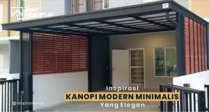 Read more about the article Inspirasi Kanopi Modern Minimalis yang Elegan