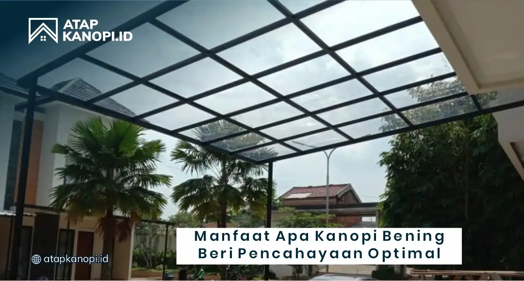 Manfaat Apa Kanopi Bening Beri Pencahayaan Optimal