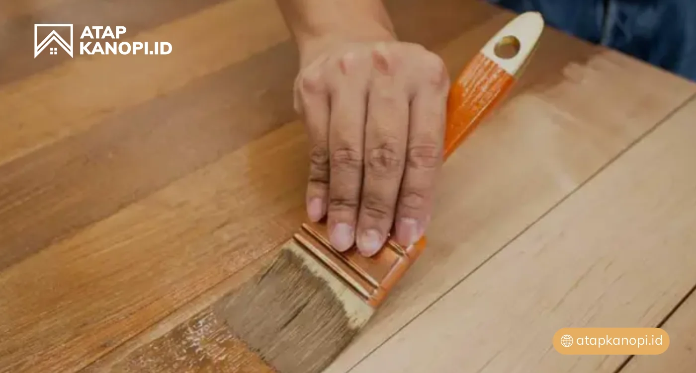 Cara Perawatan dari Kanopi Kayu Natural