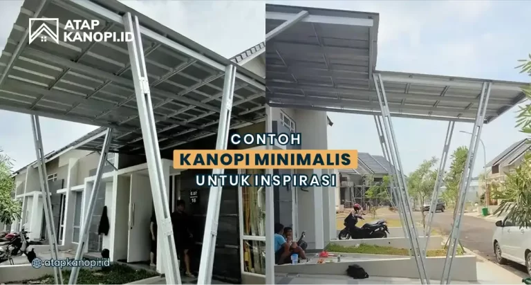 Contoh Kanopi Minimalis untuk Inspirasi