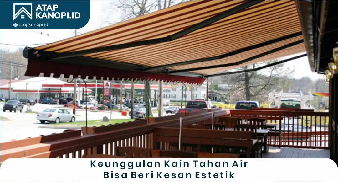 1. Keunggulan Kain Tahan Air Bisa Beri Kesan Estetik