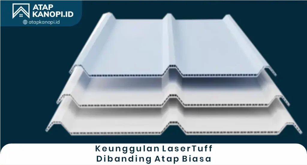 Keunggulan Lasertuff Dibanding Atap Biasa