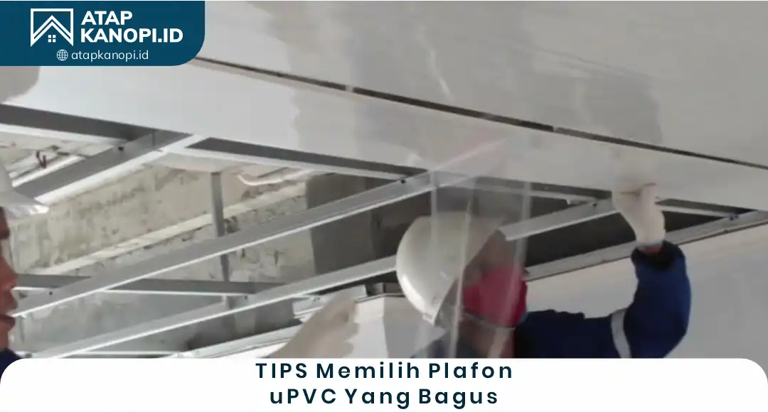 Tips Memilih Plafon uPVC yang Bagus