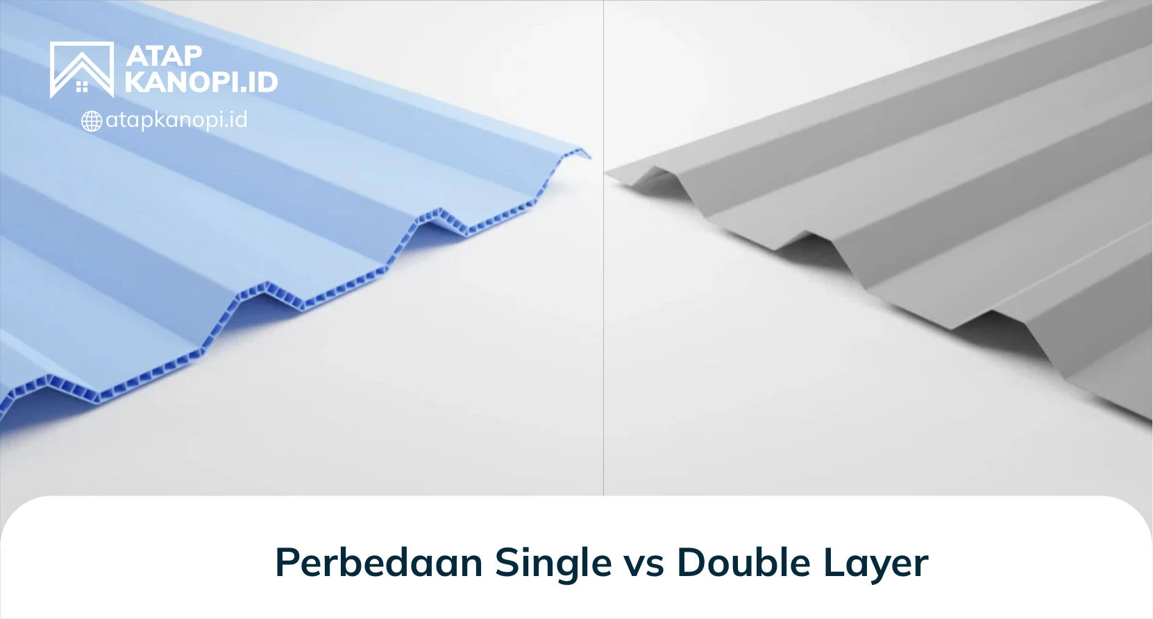 1. Perbedaan Single vs Double Layer