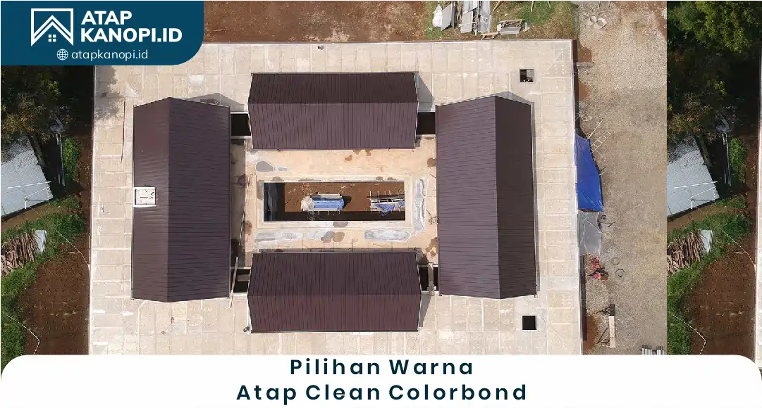 2. Pilihan Warna Atap Clean Colobond