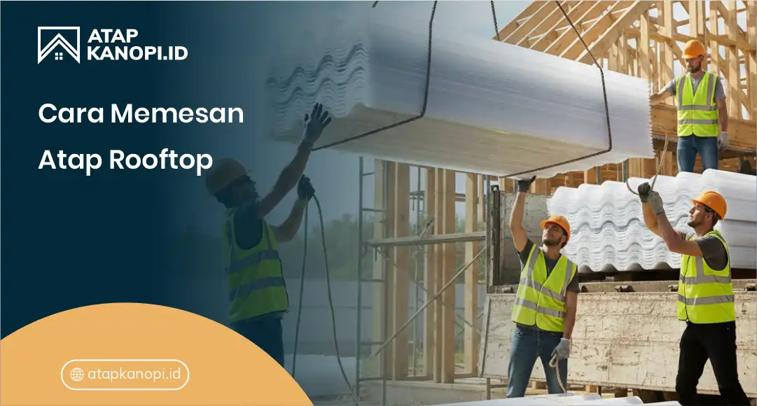 3. Cara Memesan Atap Rooftop