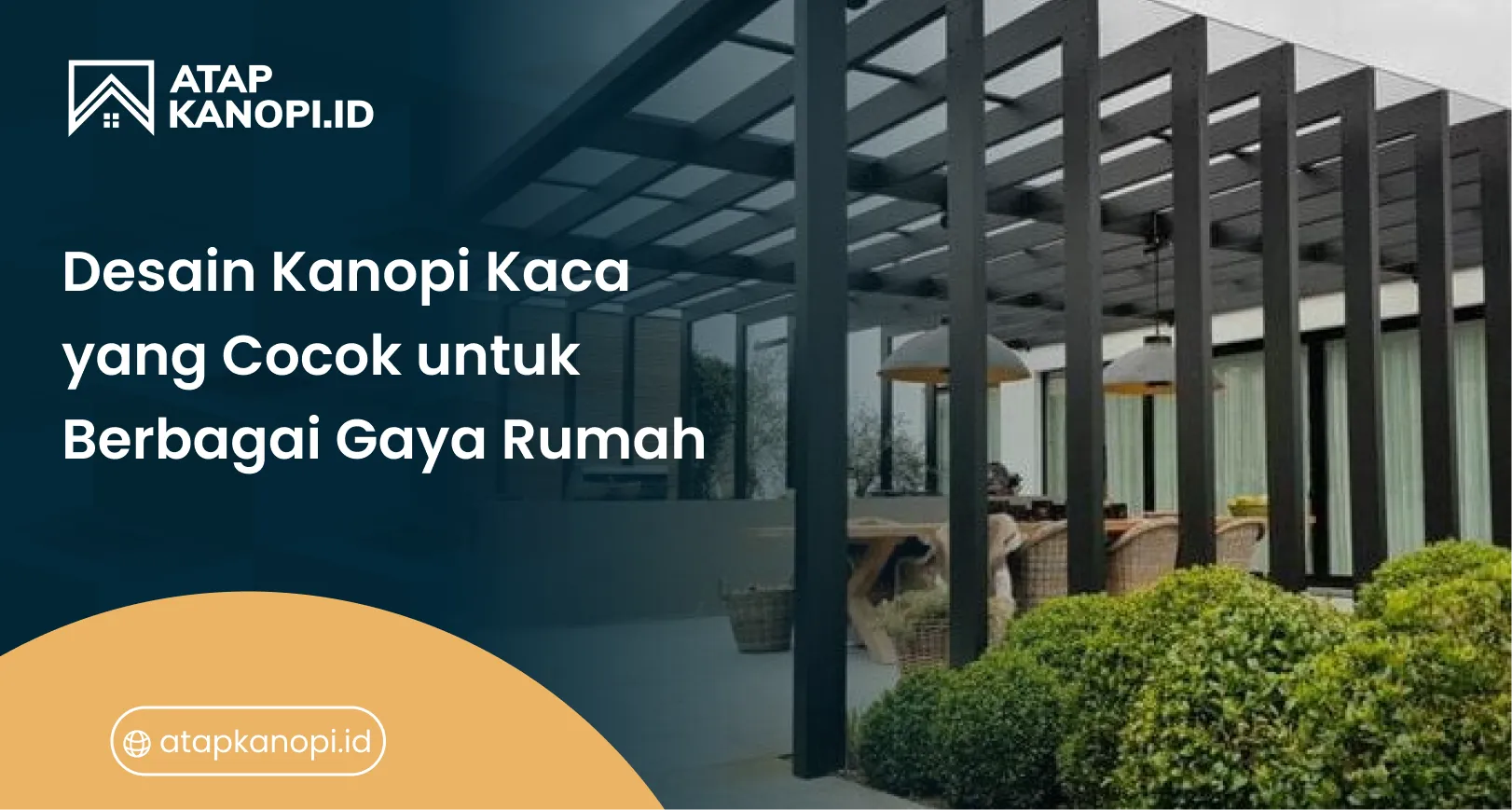 3. Desain Kanopi Kaca yang Cocok untuk Berbagai Gaya Rumah
