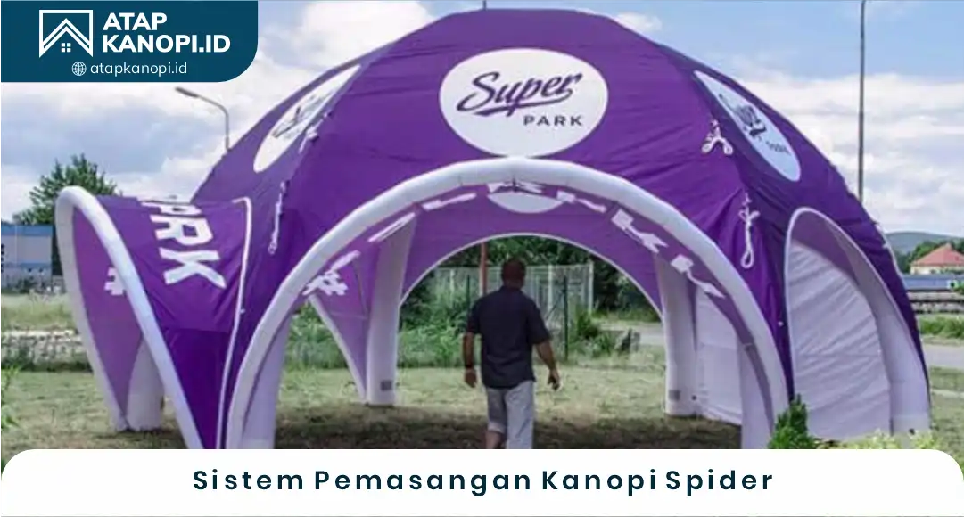 03 Sistem Pemasangan Kanopi Spider