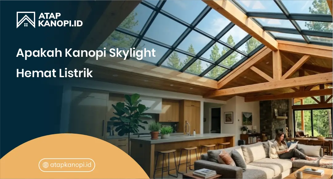 1. Apakah Kanopi Skylight Hemat Listrik