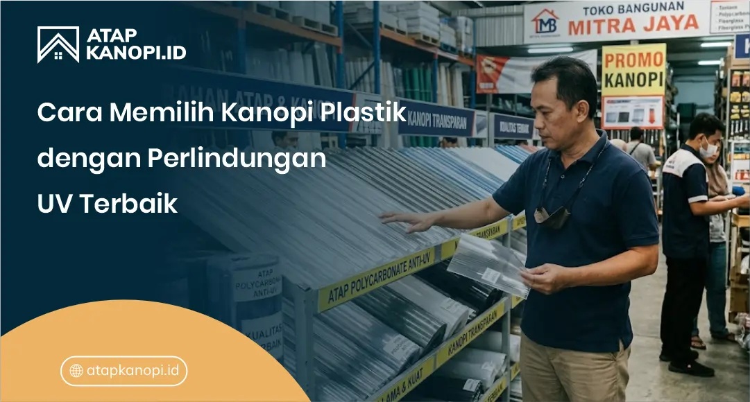 Cara Memilih Kanopi Plastik dengan Perlindungan UV Terbaik