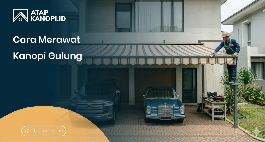 Cara Merawat Kanopi Gulung