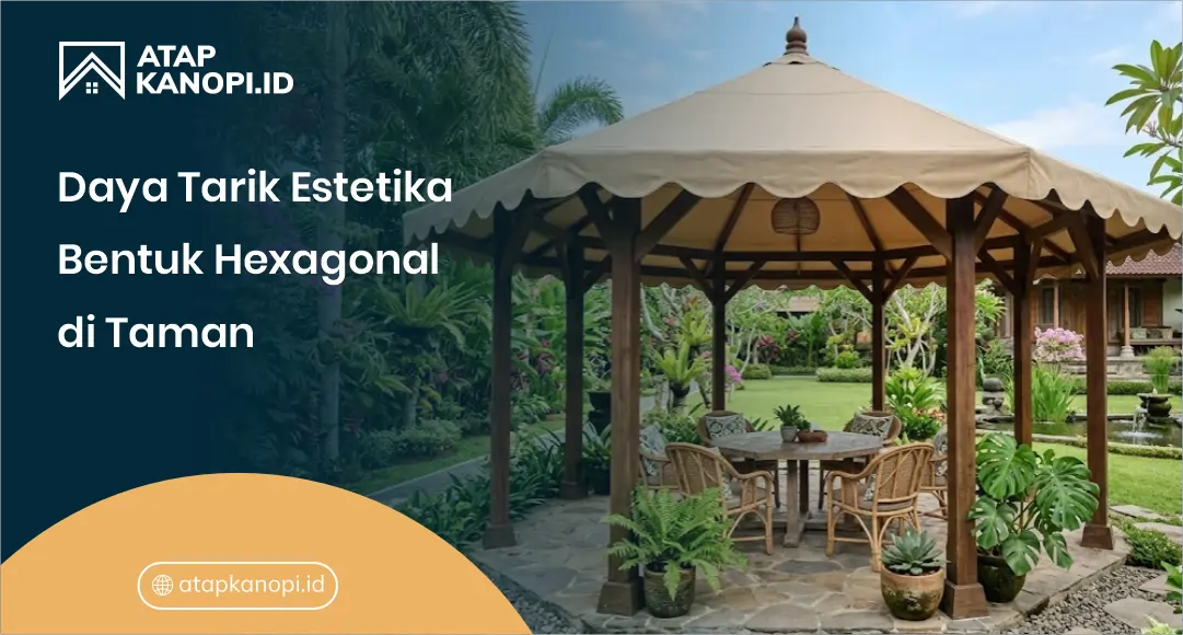 Daya Tarik Estetika Bentuk Hexagonal di Taman