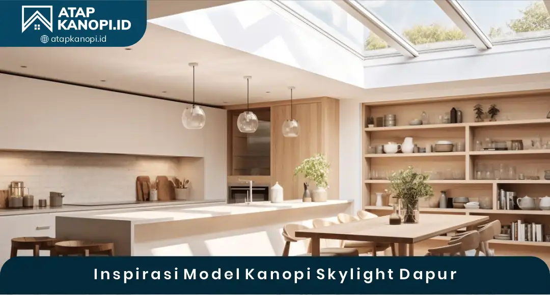 02 Inspirasi Model Kanopi Skylight Dapur