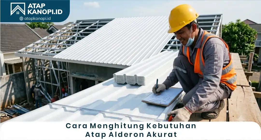 03 Cara Menghitung Kebutuhan Atap Alderon Akurat
