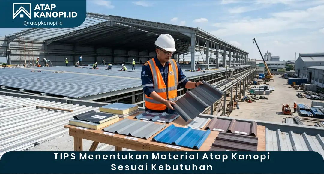 04 Tips Menentukan Material Atap Kanopi Sesuai Kebutuhan