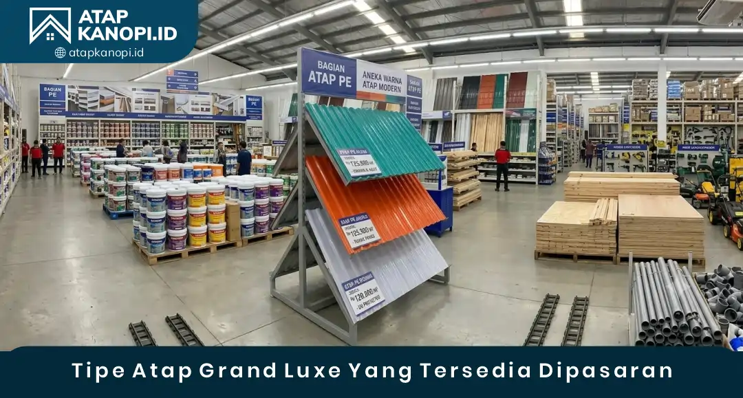 02 Tipe Atap Grand Luxe Yang Tersedia Dipasaran