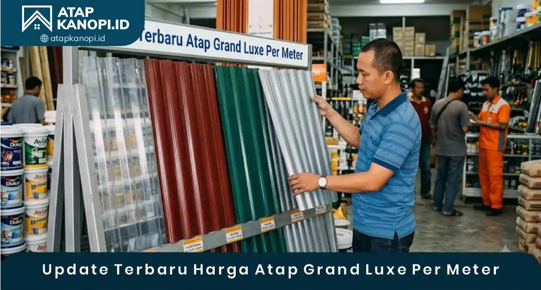03 Update Terbaru Harga Atap Grand Luxe Per Meter