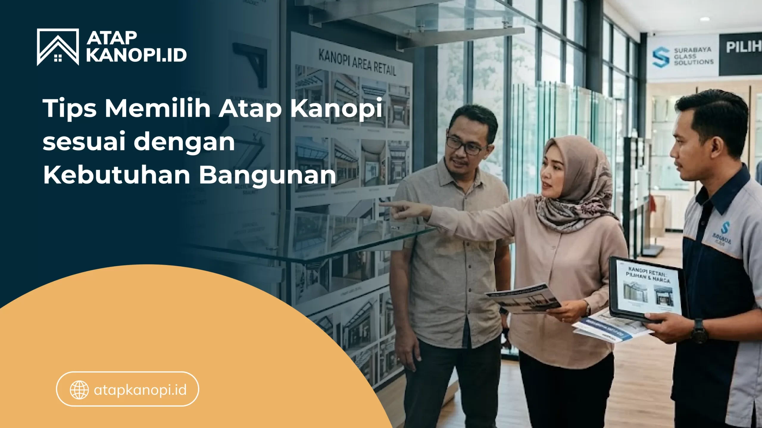 Tips Memilih Atap Kanopi sesuai dengan Kebutuhan Bangunan