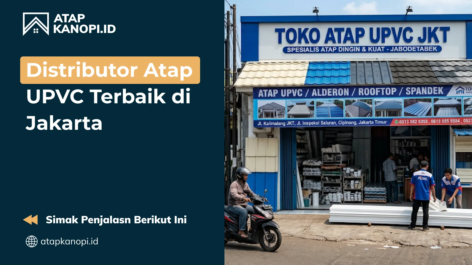 Distributor Atap Upvc Di Jakarta
